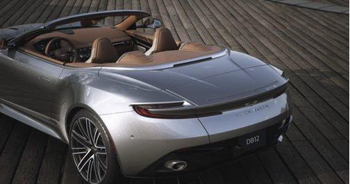 Aluminite Silver 2026 Aston Martin DB12 Volante In-Transit