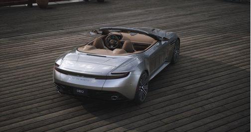 Aluminite Silver 2026 Aston Martin DB12 Volante In-Transit