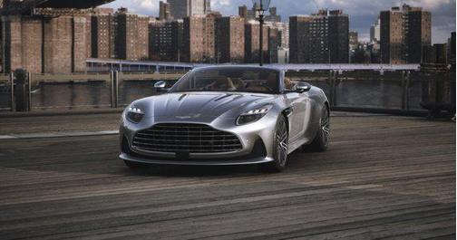 Aluminite Silver 2026 Aston Martin DB12 Volante In-Transit