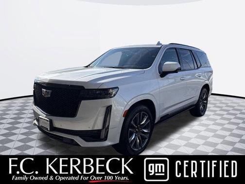 Crystal White Tricoat 2023 Cadillac Escalade Sport Platinum