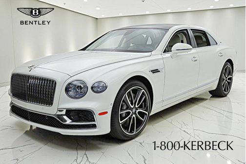 Glacier White 2024 Bentley Flying Spur V8 Edition 8/LEASE OPTIONS AVAILABLE