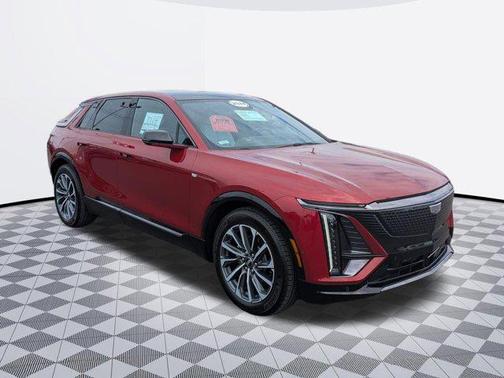 Radiant Red Tintcoat 2024 Cadillac LYRIQ Sport