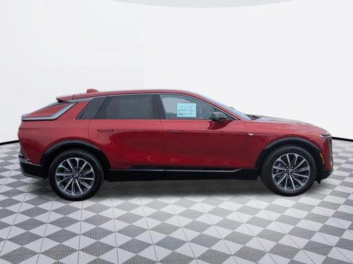 Radiant Red Tintcoat 2024 Cadillac LYRIQ Sport