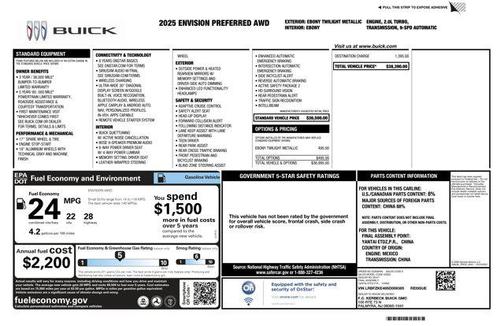 2025 Buick Envision Preferred