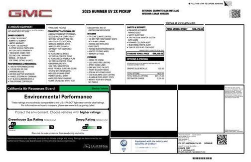 2025 GMC HUMMER EV Pickup 2X