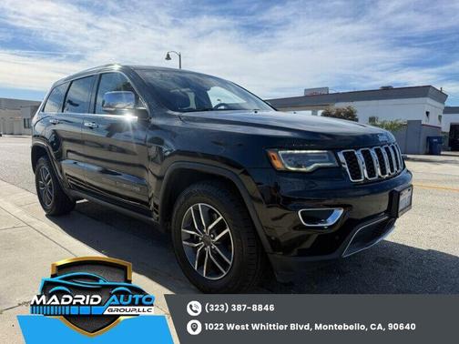 Diamond Black Crystal Pearlcoat 2020 Jeep Grand Cherokee Limited