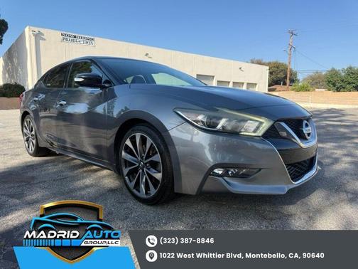 Gun Metallic 2016 Nissan Maxima 3.5 SR