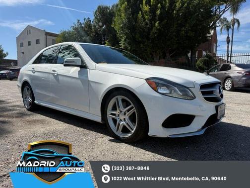 Off white 2014 Mercedes-Benz E-Class E 350 Sport