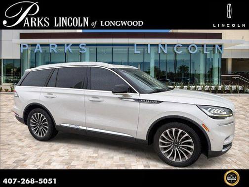 Ceramic Pearl Metallic Tri-Coat 2022 Lincoln Aviator Reserve