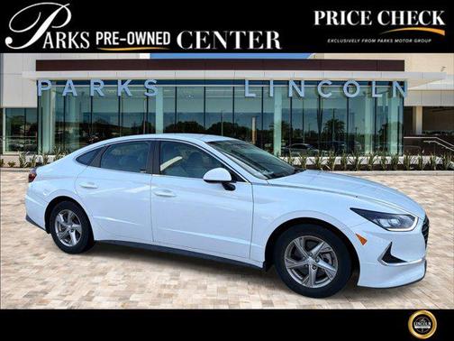 Quartz White 2021 Hyundai SONATA SE