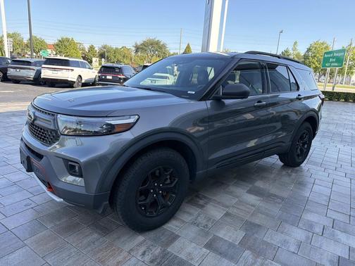 CARBONIZED GRAY METALLIC 2022 Ford Explorer Timberline