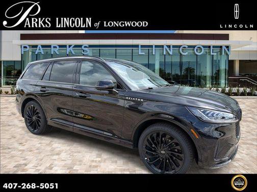 Infinite Black Metallic Clearcoat 2026 Lincoln Aviator Reserve