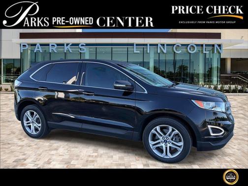 SHADOW BLACK 2018 Ford Edge Titanium