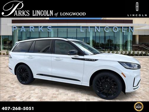 PRISTINE WHITE MET 3C 2026 Lincoln Aviator Reserve