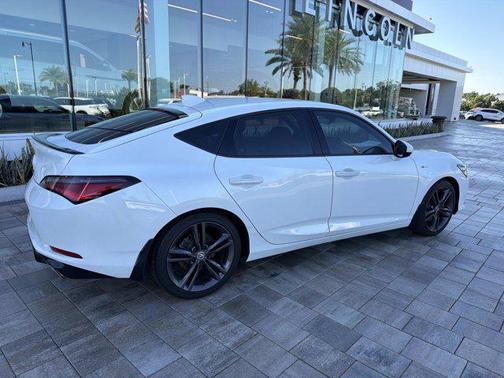 Platinum White Pearl 2025 Acura Integra A-SPEC