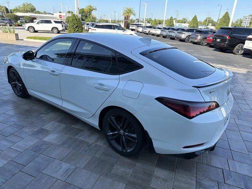 Platinum White Pearl 2025 Acura Integra A-SPEC