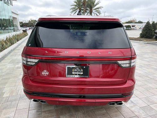 red carpet metallic tinted clearcoat 2026 Lincoln Aviator Premiere