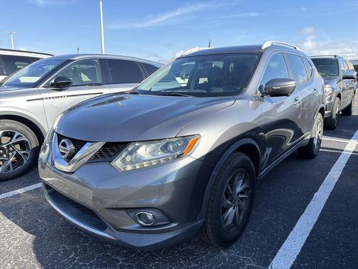 Gun Metallic 2015 Nissan Rogue SL