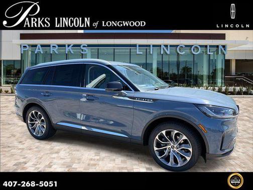 Whisper Blue Metallic Clearcoat 2026 Lincoln Aviator Reserve