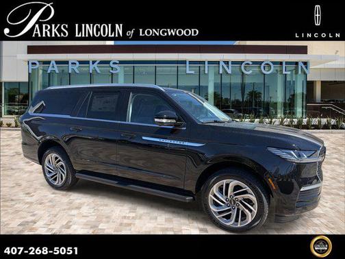 Infinite Black Metallic 2026 Lincoln Navigator Premiere