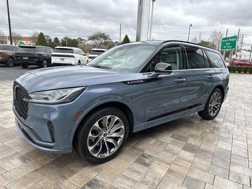 whisper blue metallic clearcoat 2026 Lincoln Aviator Premiere