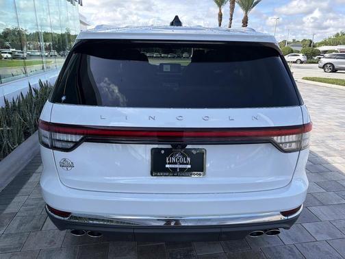 PRISTINE WHITE MET 3C 2026 Lincoln Aviator Reserve AWD