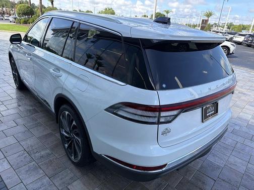 PRISTINE WHITE MET 3C 2026 Lincoln Aviator Reserve AWD