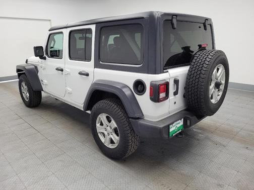 Bright White Clearcoat 2018 Jeep Wrangler Unlimited Sport