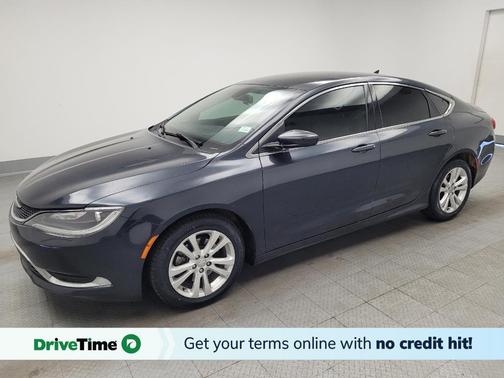 Maximum Steel Metallic Clearcoat 2017 Chrysler 200 Limited