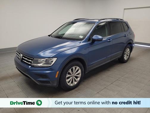 Silk Blue Metallic 2018 Volkswagen Tiguan 2.0T S 4MOTION