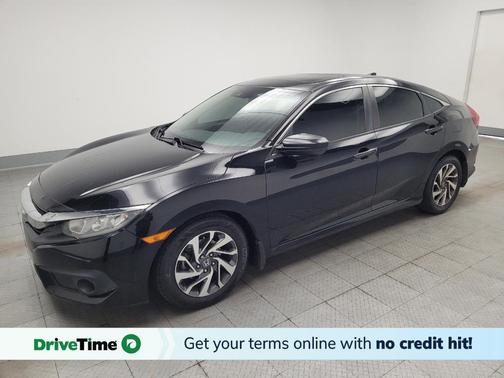 Crystal Black Pearl 2018 Honda Civic EX