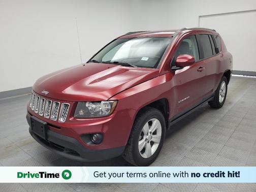 Deep Cherry Red Crystal Pearlcoat 2017 Jeep Compass Latitude