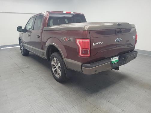 White Platinum Metallic Tri-Coat 2015 Ford F-150 King Ranch