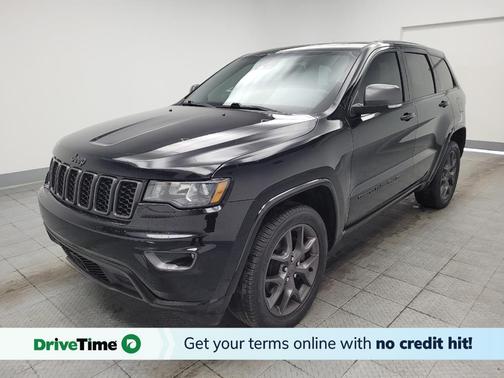 Diamond Black Crystal Pearlcoat 2021 Jeep Grand Cherokee 80th Anniversary 4x4