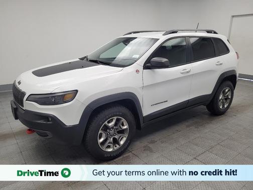 Bright White Clearcoat 2019 Jeep Cherokee Trailhawk