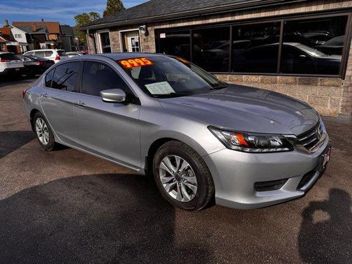 Alabaster Silver Metallic 2014 Honda Accord LX
