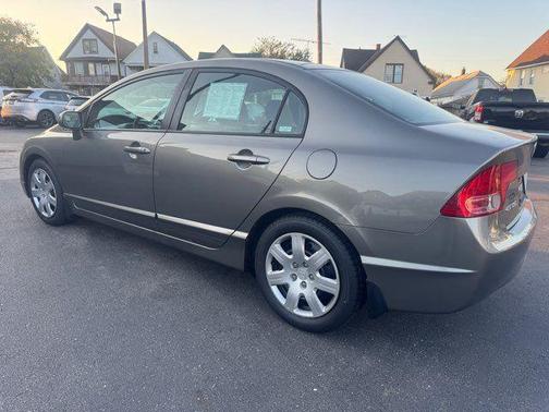 Gray 2008 Honda Civic LX