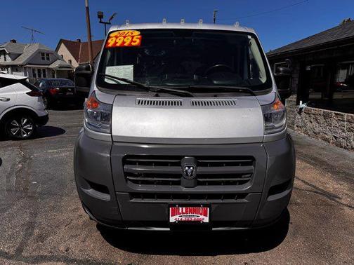 Bright Silver Metallic Clearcoat 2015 RAM ProMaster 1500 Low Roof
