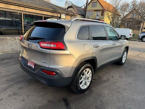 Billet Silver Metallic Clearcoat 2017 Jeep Cherokee Latitude