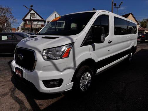 Oxford White 2021 Ford Transit-350 XLT