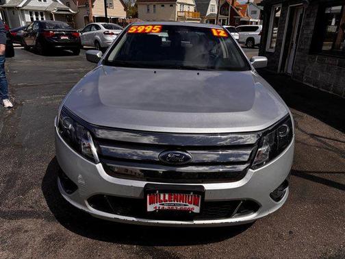 Ingot Silver Metallic 2012 Ford Fusion Sport
