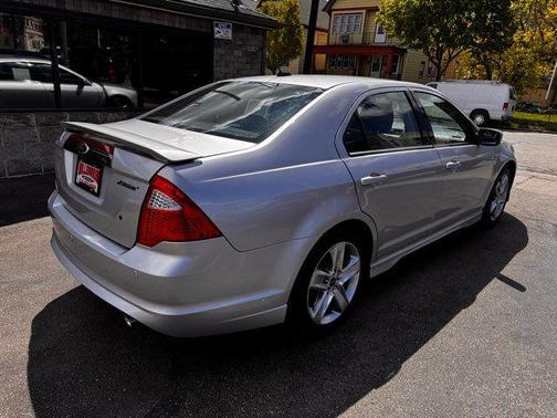 Ingot Silver Metallic 2012 Ford Fusion Sport