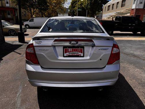 Ingot Silver Metallic 2012 Ford Fusion Sport