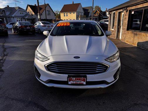 White 2020 Ford Fusion Hybrid SE