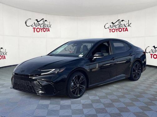 Midnight Black Metallic 2026 Toyota Camry XSE