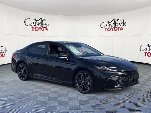 Midnight Black Metallic 2026 Toyota Camry XSE