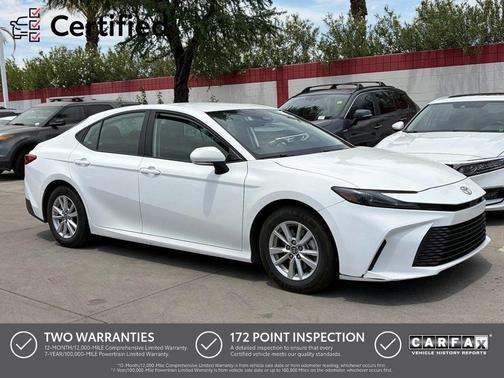 Ice Cap 2025 Toyota Camry LE