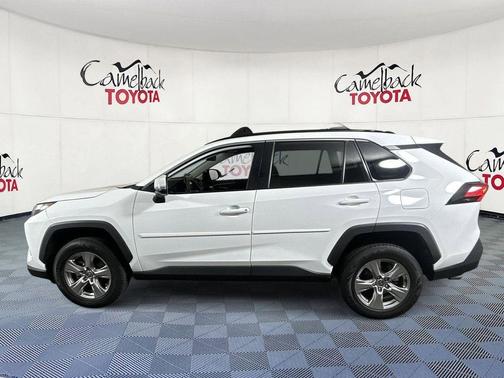 White 2022 Toyota RAV4 XLE