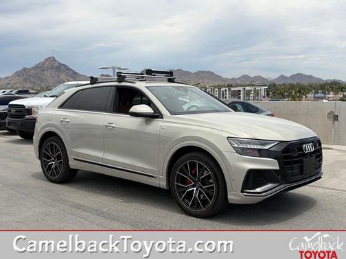 Vicuna Beige Metallic 2021 Audi Q8 55 Premium Plus