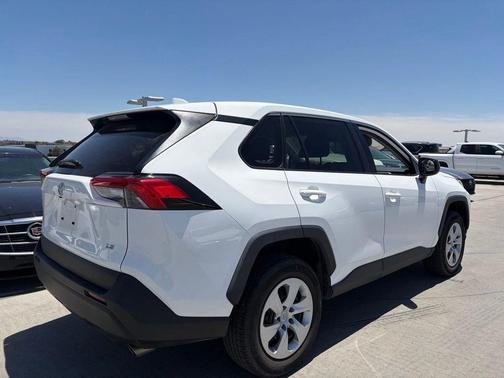 White 2022 Toyota RAV4 LE